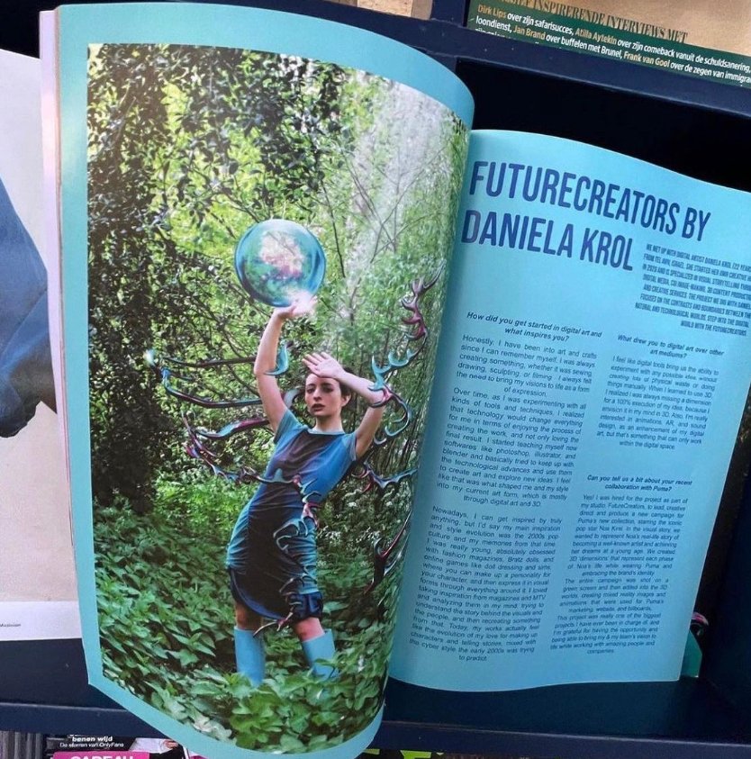 Cyber Atelier magazine — FutureCreators by Daniela Krol